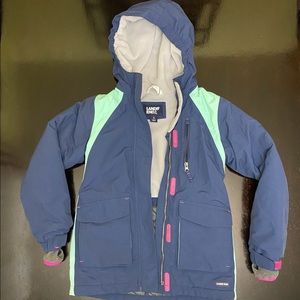Girls LANDS’ END Waterproof Winter Parka